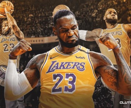  湖人,詹姆斯,突破纪录,历史得分王再创新高